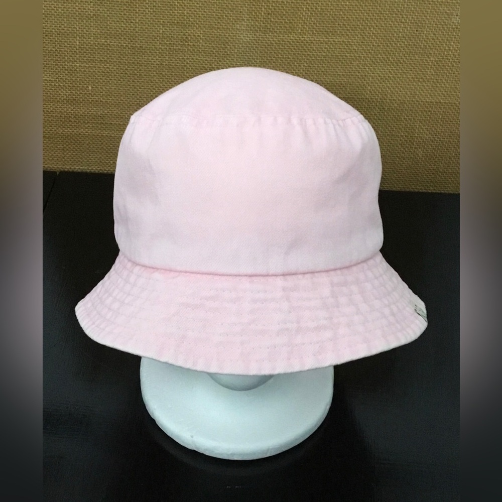 Zara Girls Classic Light Pink Cotton Bucket Hat